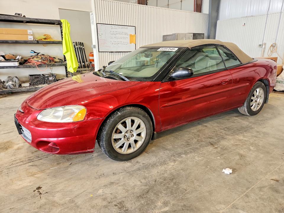 Продажа на аукционе авто 2002 Chrysler Sebring, vin: 1C3EL75R62N240466, номер лота: 64997546
