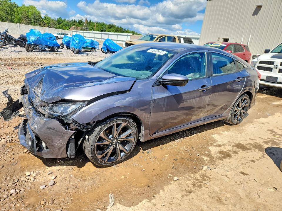 Aukcja sprzedaży 2021 Honda Civic, vin: 2HGFC2F80MH500897, numer aukcji: 65338976
