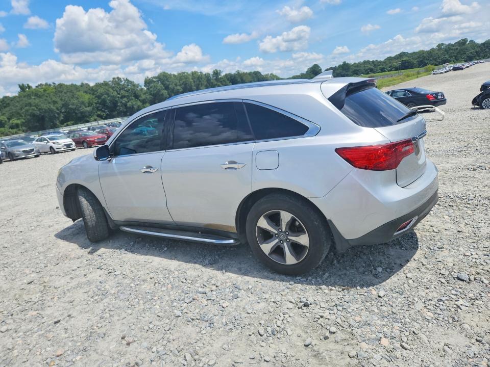 64020946 :رقم المزاد ، 5FRYD3H28EB008644 vin ، 2014 Acura Mdx مزاد بيع