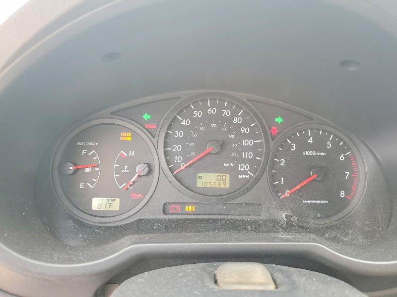 2004 Subaru Impreza მანქანა იყიდება აუქციონზე, vin: JF1GG68584G820049, აუქციონის ნომერი: 64590996