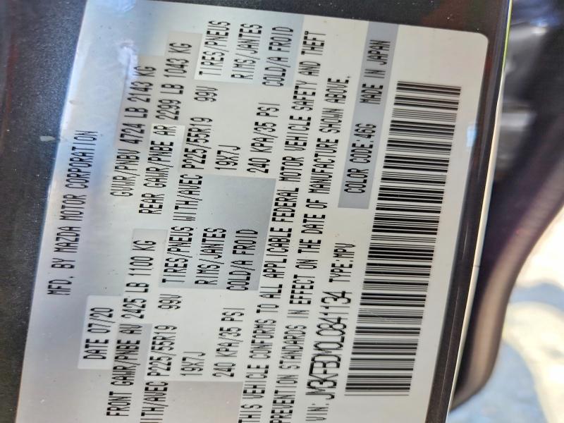 66058006 :رقم المزاد ، JM3KFBDM0L0841134 vin ، 2020 Mazda Cx-5 مزاد بيع