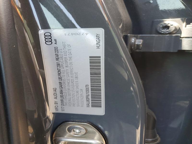 64386366 :رقم المزاد ، WAUJ8GFF8J1030079 vin ، 2018 Audi A3 مزاد بيع
