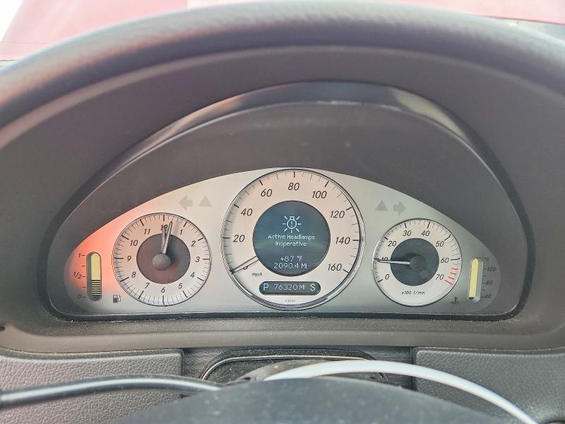 62284646 :رقم المزاد ، WDBTK72F69T102530 vin ، 2009 Mercedes-benz Clk مزاد بيع