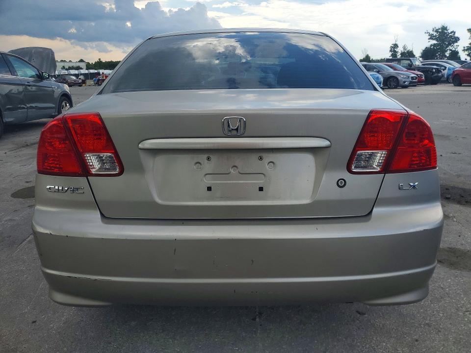 2005 Honda Civic მანქანა იყიდება აუქციონზე, vin: 2HGES16535H579403, აუქციონის ნომერი: 65367166