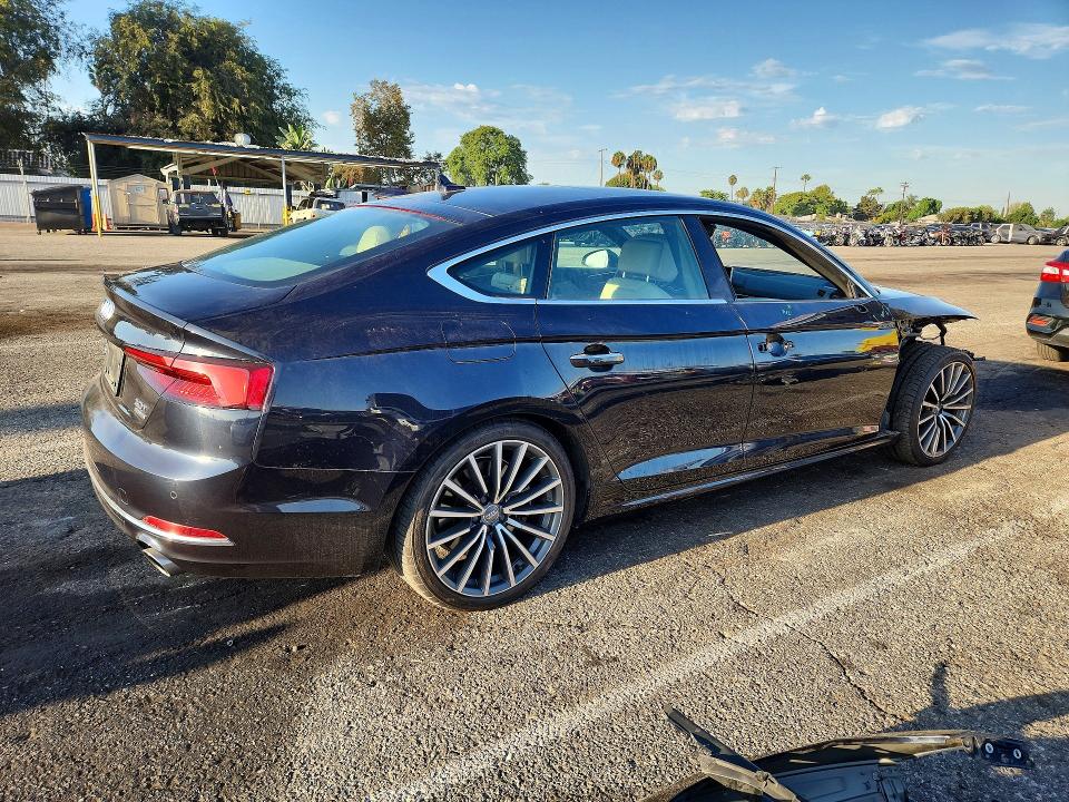 2018 Audi A5 მანქანა იყიდება აუქციონზე, vin: WAUBNCF55JA085344, აუქციონის ნომერი: 66084446