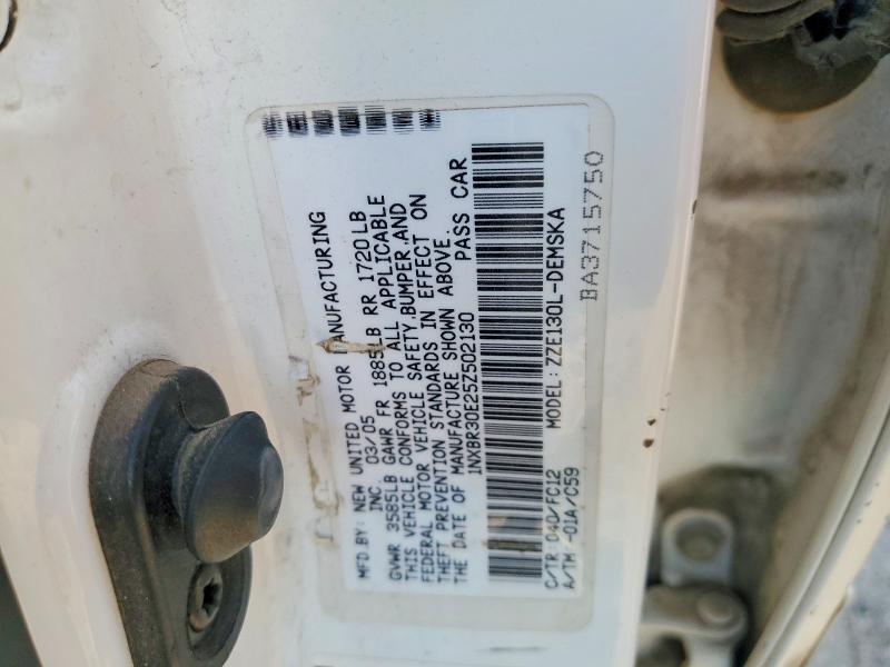 61448196 :رقم المزاد ، 1NXBR30E25Z502130 vin ، 2005 Toyota Corolla مزاد بيع