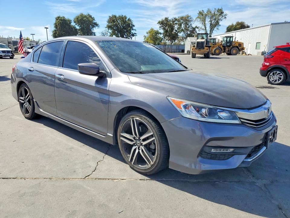 66431036 :رقم المزاد ، 1HGCR2F58GA169366 vin ، 2016 Honda Accord مزاد بيع