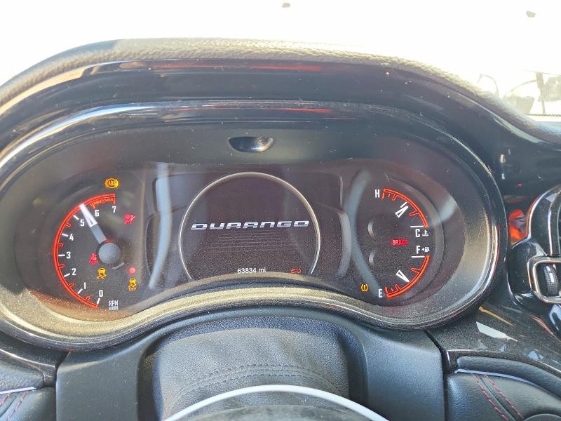 Auction sale of the 2021 Dodge Durango, vin: 1C4SDHCT1MC760878, lot number: 62840186