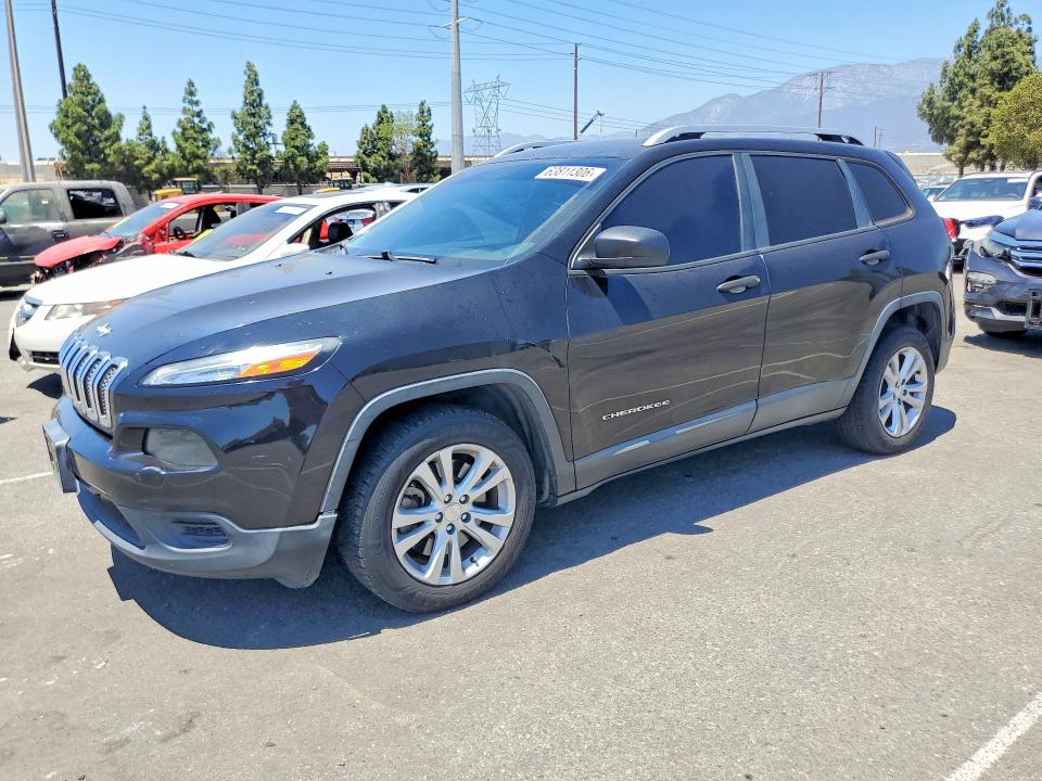 64337016 :رقم المزاد ، 1C4PJLAB4FW695117 vin ، 2015 Jeep Cherokee مزاد بيع