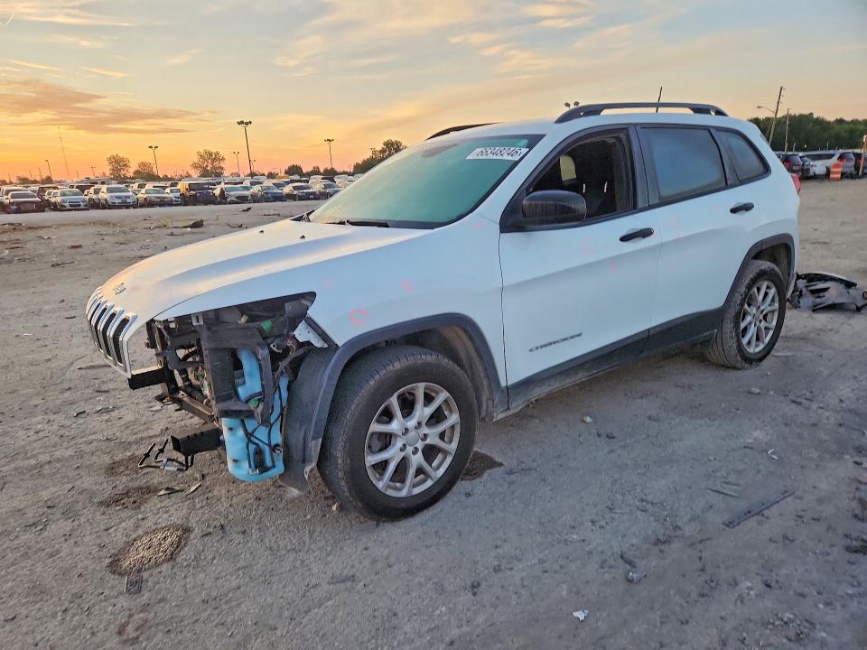 Auction sale of the 2017 Jeep Cherokee, vin: 1C4PJMAB2HW569802, lot number: 66348246