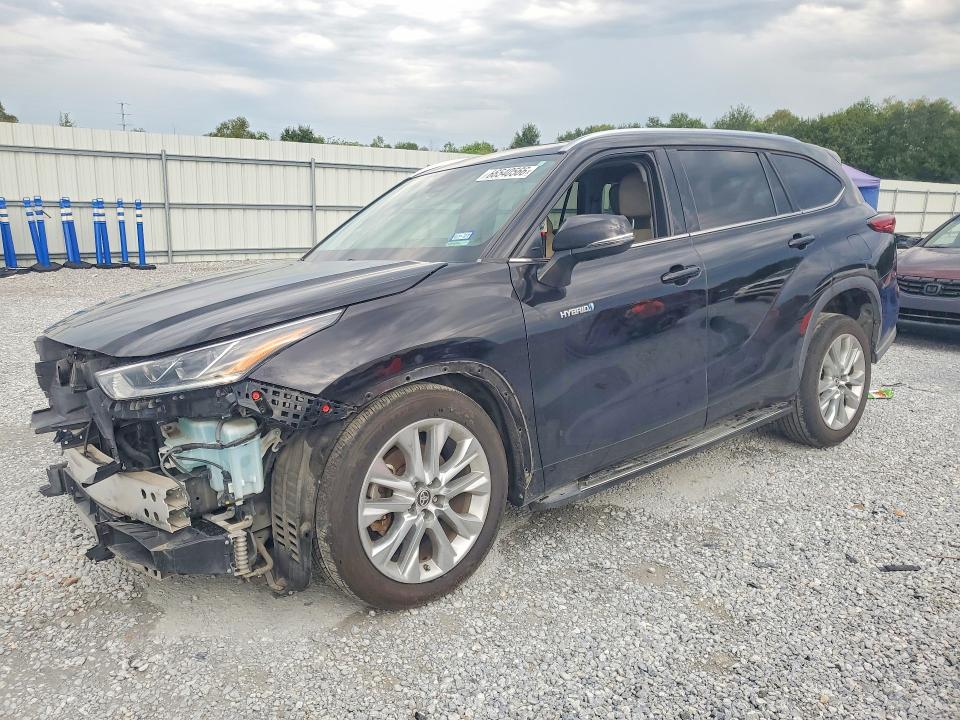 66540566 :رقم المزاد ، 5TDYARAH1LS001054 vin ، 2020 Toyota Highlander Hybrid مزاد بيع