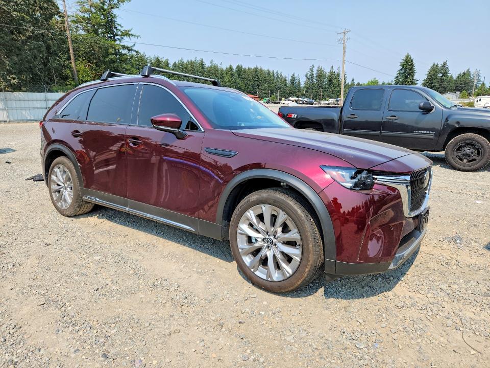 2024 Mazda Cx-90 მანქანა იყიდება აუქციონზე, vin: JM3KKDHD8R1189450, აუქციონის ნომერი: 63336706