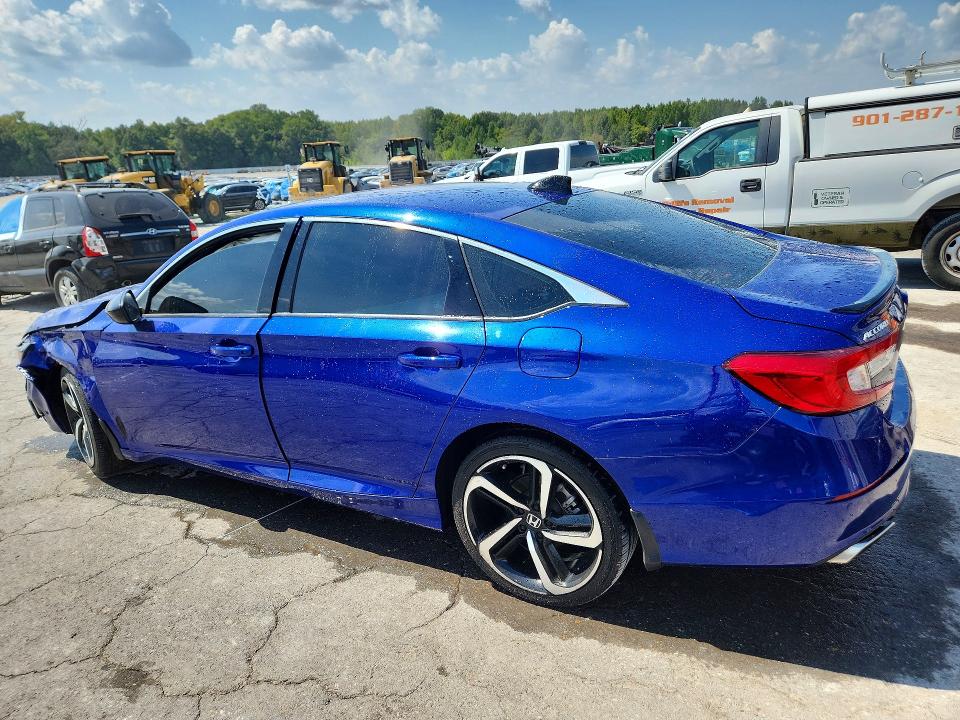 66633786 :رقم المزاد ، 1HGCV1F3XNA121515 vin ، 2022 Honda Accord مزاد بيع