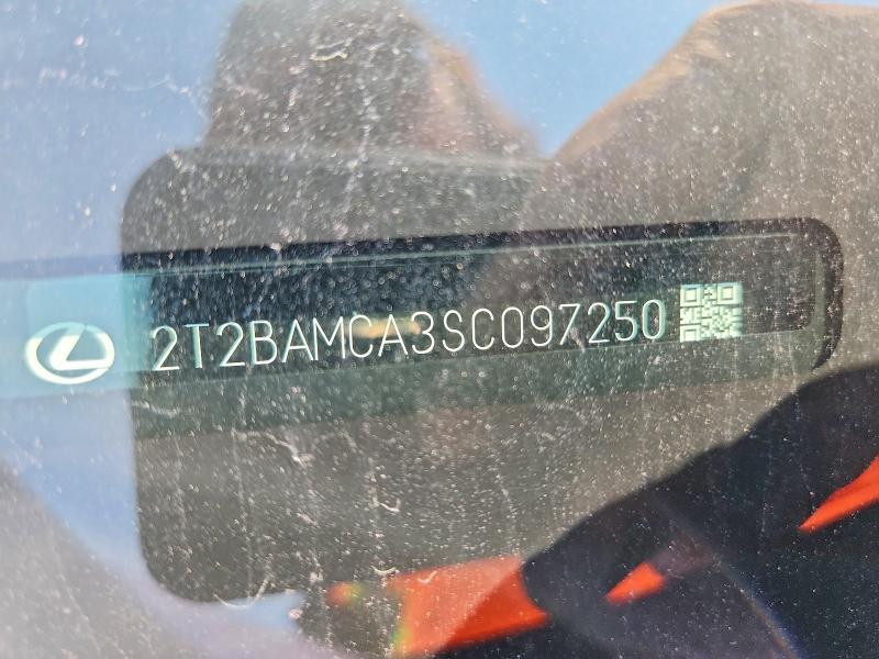 59279696 :رقم المزاد ، 2T2BAMCA3SC097250 vin ، 2025 Lexus Rx 350 مزاد بيع