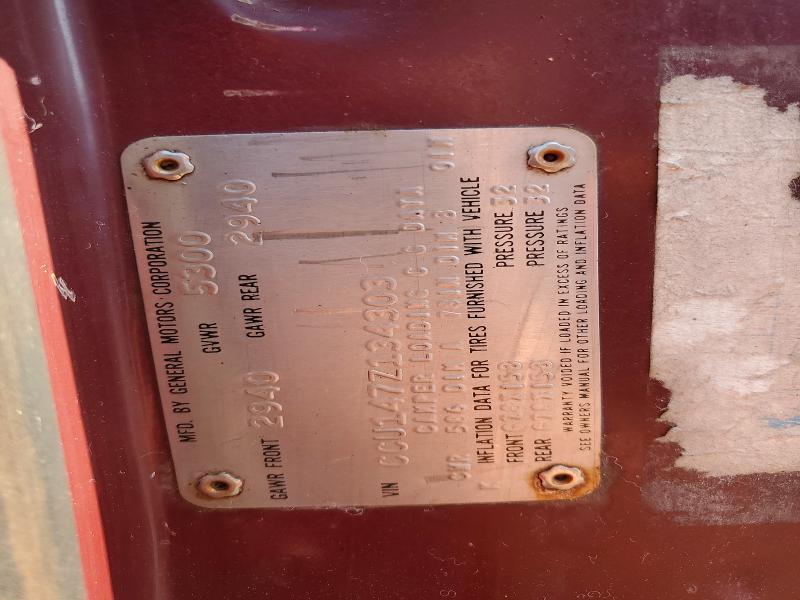 Aukcja sprzedaży 1977 Chevrolet C10, vin: CCU147Z134303, numer aukcji: 65652766