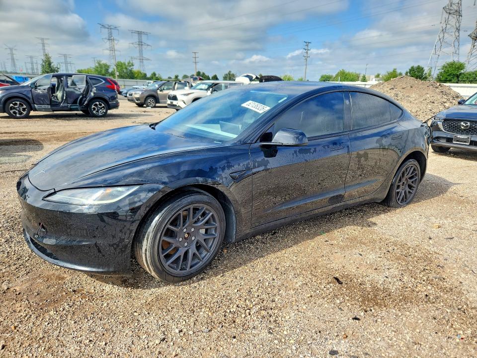 2024 Tesla Model 3 მანქანა იყიდება აუქციონზე, vin: 5YJ3E1EB2RF807102, აუქციონის ნომერი: 62136326