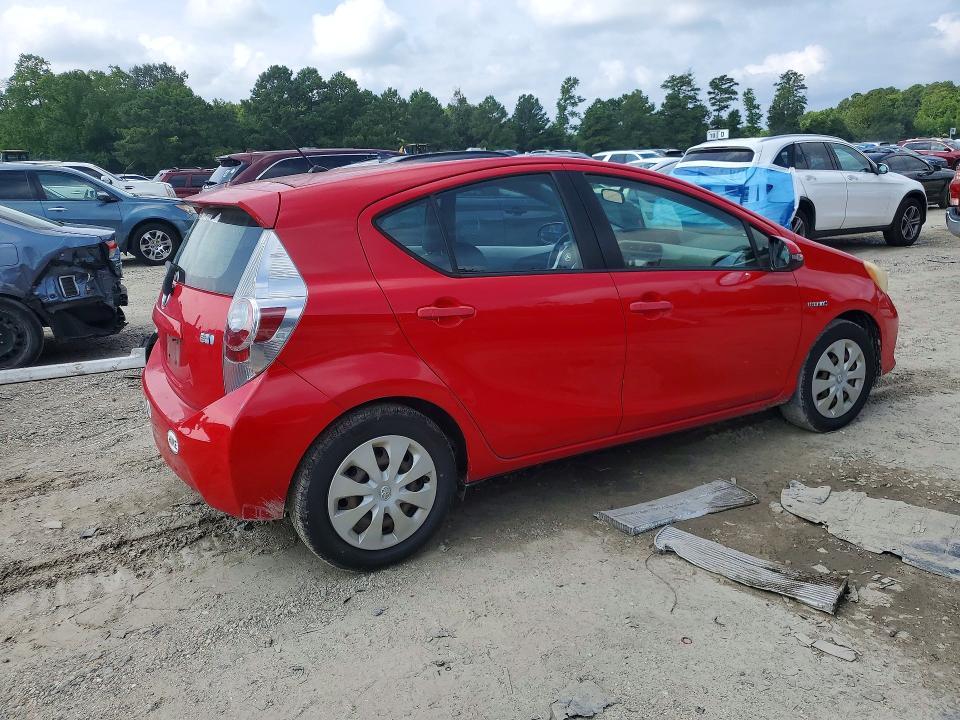 Aukcja sprzedaży 2012 Toyota Prius C, vin: JTDKDTB37C1506090, numer aukcji: 64641356