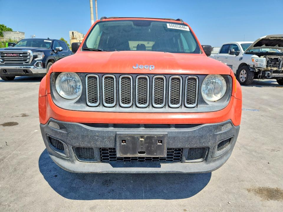 60605846 :رقم المزاد ، ZACCJBAW2GPE00770 vin ، 2016 Jeep Renegade مزاد بيع