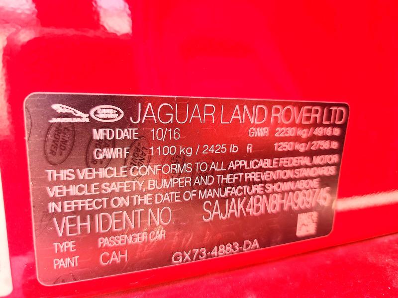 Продажа на аукционе авто 2017 Jaguar Xe, vin: SAJAK4BN8HA969745, номер лота: 66902946