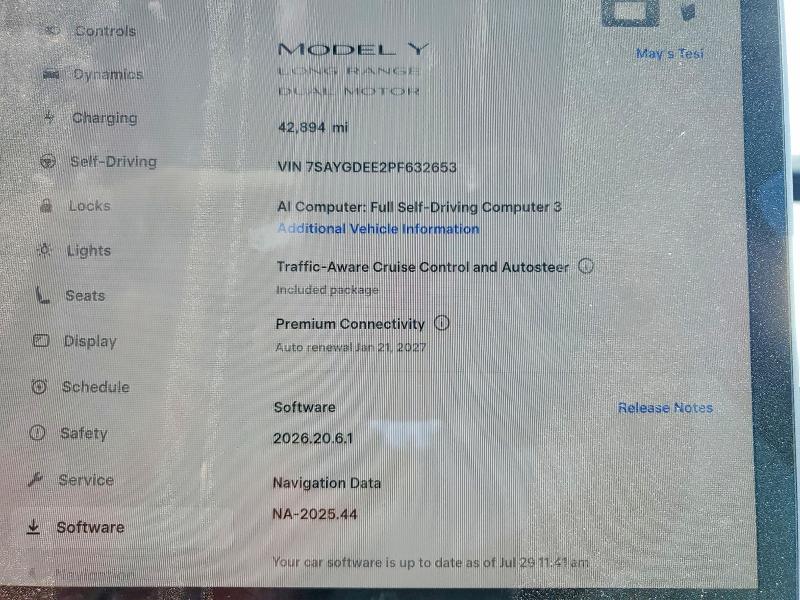 Продажа на аукционе авто 2023 Tesla Model Y, vin: 7SAYGDEE2PF632653, номер лота: 64661916