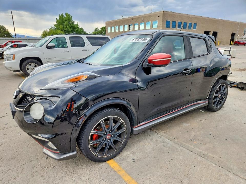 2017 Nissan Juke მანქანა იყიდება აუქციონზე, vin: JN8DF5MV3HT450016, აუქციონის ნომერი: 67097646