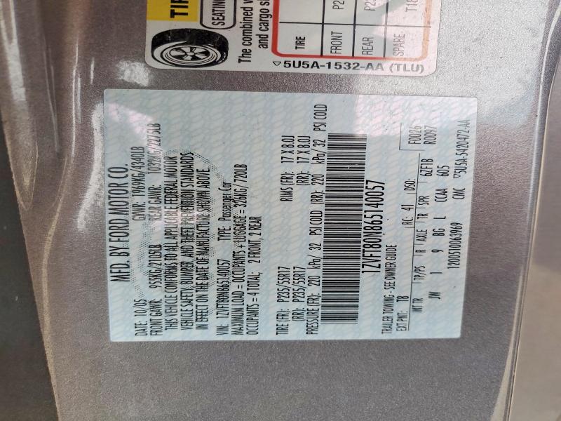 Продажа на аукционе авто 2006 Ford Mustang, vin: 1ZVFT80N865140057, номер лота: 63532496