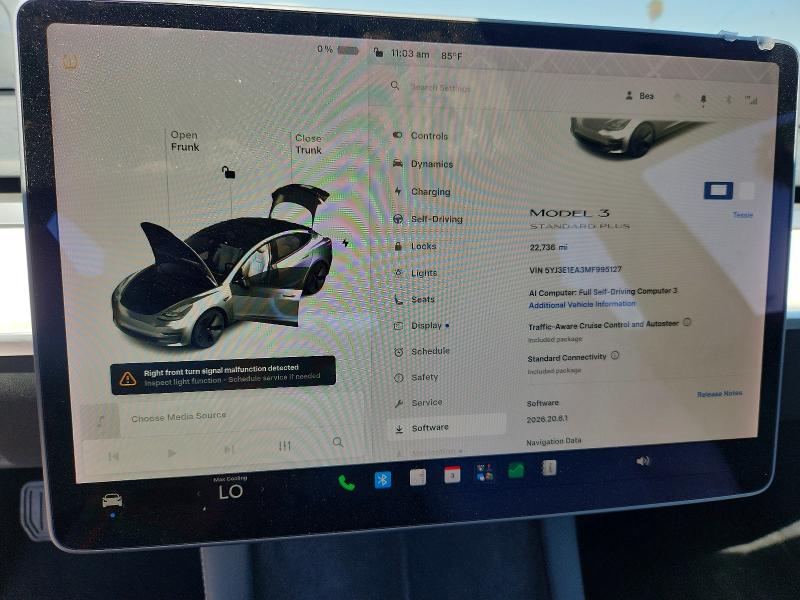 63573556 :رقم المزاد ، 5YJ3E1EA3MF995127 vin ، 2021 Tesla Model 3 مزاد بيع