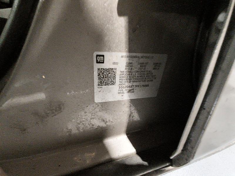 2023 Chevrolet Malibu მანქანა იყიდება აუქციონზე, vin: 1G1ZD5ST7PF175989, აუქციონის ნომერი: 63792936
