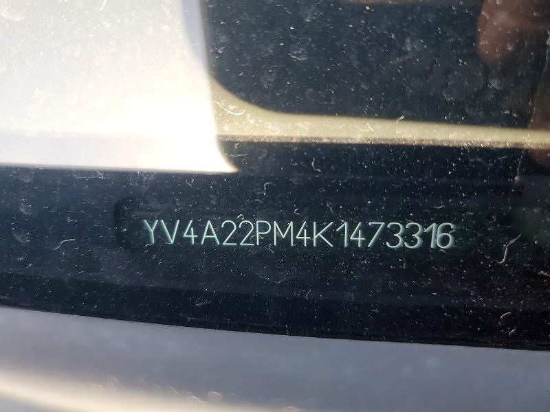 65988946 :رقم المزاد ، YV4A22PM4K1473316 vin ، 2019 Volvo Xc90 مزاد بيع