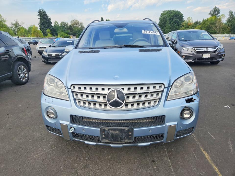 2007 Mercedes-benz Ml მანქანა იყიდება აუქციონზე, vin: 4JGBB22E27A224782, აუქციონის ნომერი: 66171306
