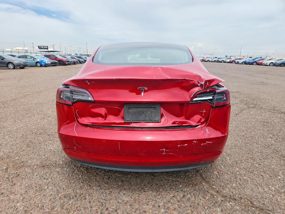 62600296 :رقم المزاد ، 5YJ3E1EA9NF304829 vin ، 2022 Tesla Model 3 مزاد بيع