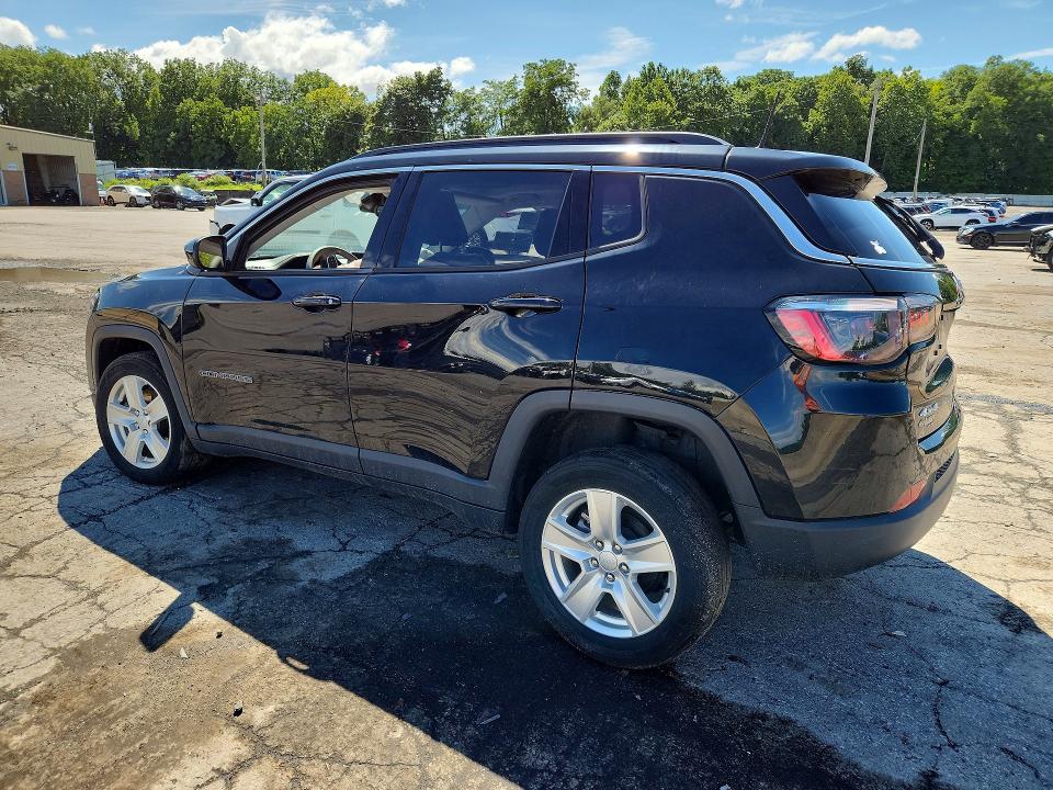 2022 Jeep Compass მანქანა იყიდება აუქციონზე, vin: 3C4NJDBB5NT121741, აუქციონის ნომერი: 62472666