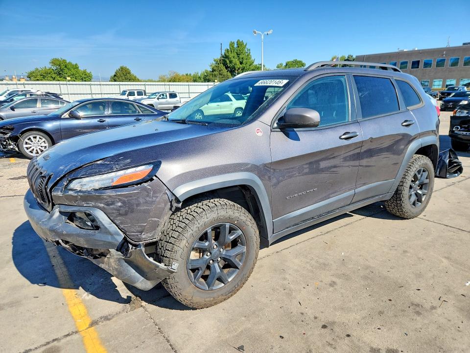 66620146 :رقم المزاد ، 1C4PJMBX5JD599081 vin ، 2018 Jeep Cherokee مزاد بيع