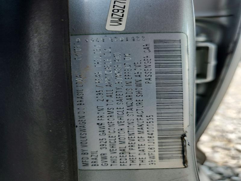 64373446 :رقم المزاد ، 9BWFL61J064000535 vin ، 2006 Volkswagen Golf مزاد بيع