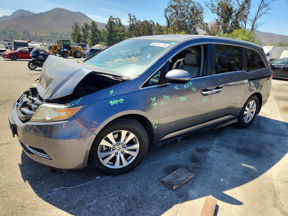 Продажа на аукционе авто 2014 Honda Odyssey, vin: 5FNRL5H62EB059936, номер лота: 65701406