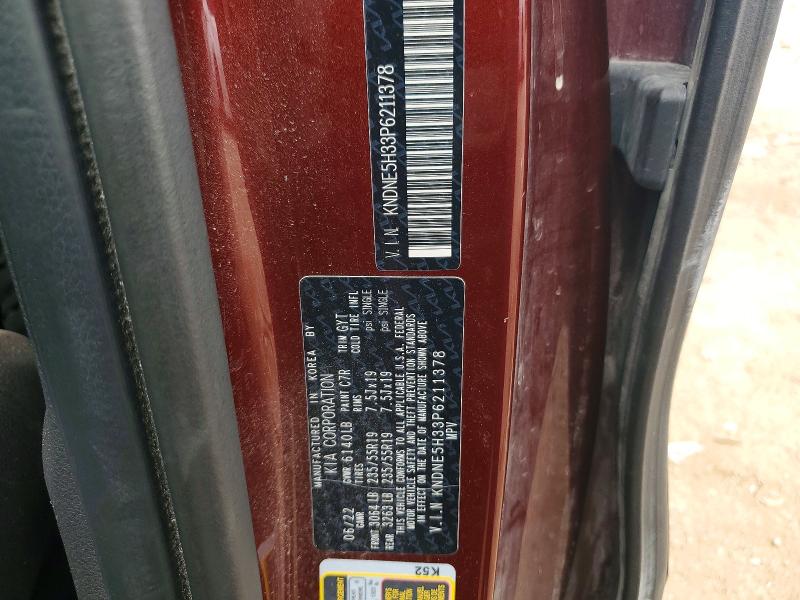 64377466 :رقم المزاد ، KNDNE5H33P6211378 vin ، 2023 Kia Carnival مزاد بيع
