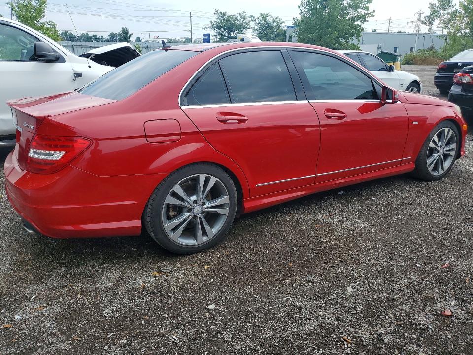 Продаж на аукціоні авто 2012 Mercedes-benz C, vin: WDDGF8FB7CA688717, номер лоту: 66257376