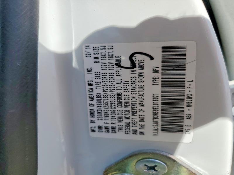 Aukcja sprzedaży 2014 Acura Rdx, vin: 5J8TB3H59EL016021, numer aukcji: 65723956