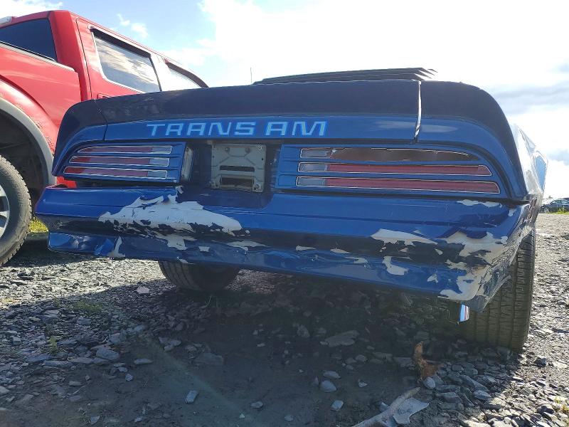 65267246 :رقم المزاد ، 2W87Z8N120623 vin ، 1978 Pontiac Trans Am مزاد بيع