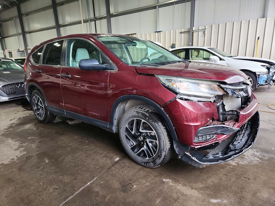 Продажа на аукционе авто 2016 Honda Cr-v, vin: 5J6RM4H49GL075888, номер лота: 66023516