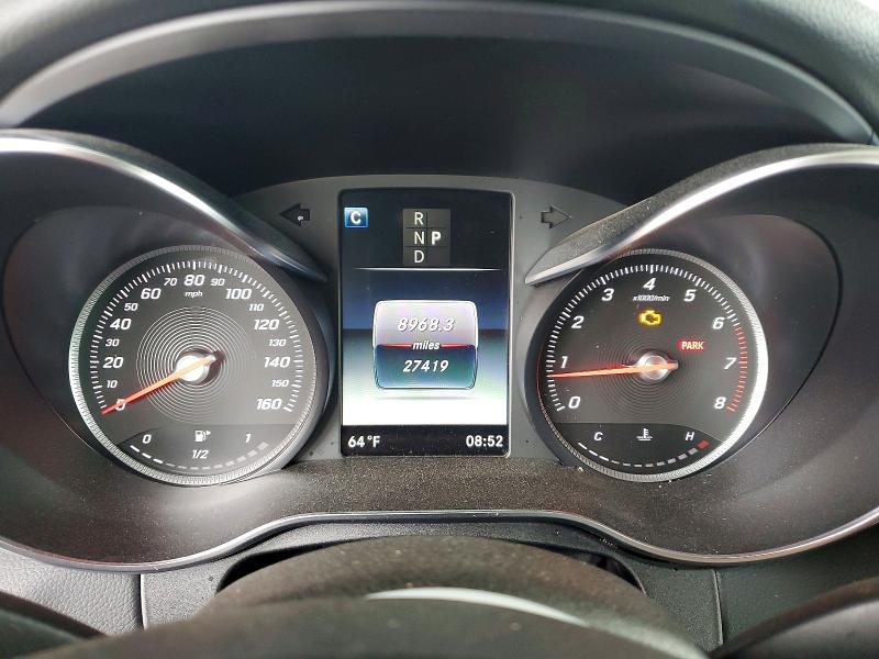 2018 Mercedes-benz C მანქანა იყიდება აუქციონზე, vin: WDDWF4JB9JR409987, აუქციონის ნომერი: 63444026
