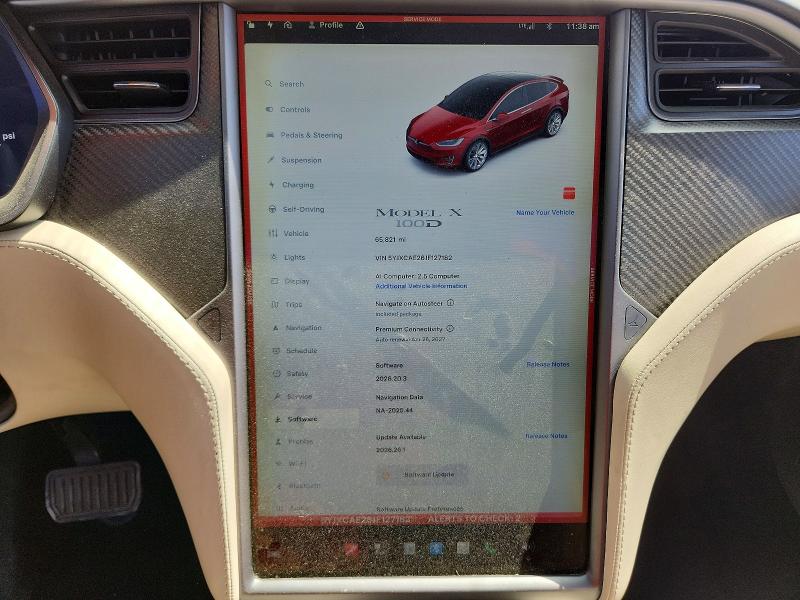Aukcja sprzedaży 2018 Tesla Model X, vin: 5YJXCAE26JF127182, numer aukcji: 64720956