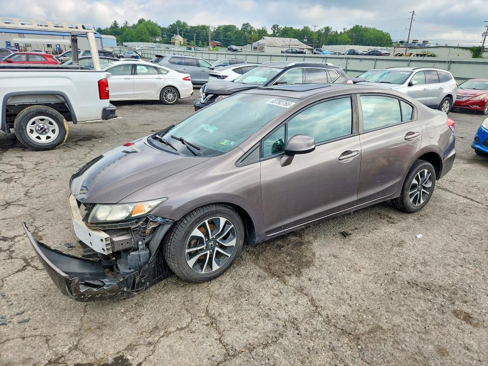 2013 Honda Civic მანქანა იყიდება აუქციონზე, vin: 2HGFB2F87DH529610, აუქციონის ნომერი: 63792766