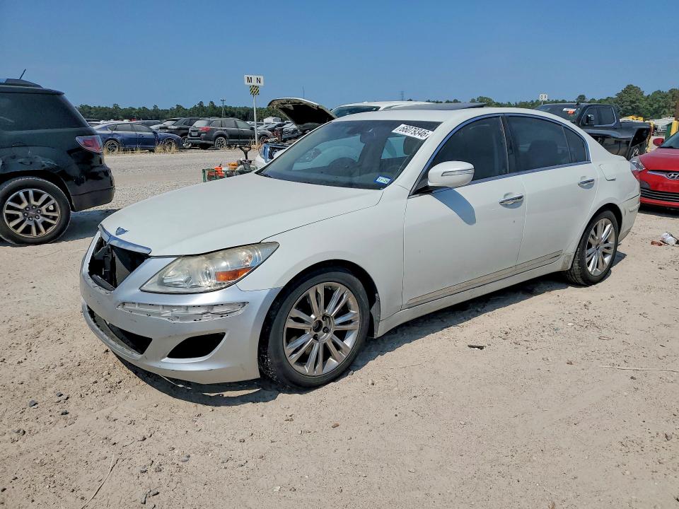 2010 Hyundai Genesis მანქანა იყიდება აუქციონზე, vin: KMHGC4DF7AU087526, აუქციონის ნომერი: 66079346