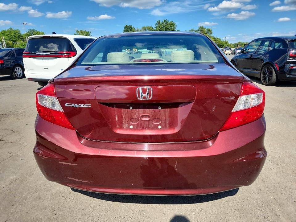 Aukcja sprzedaży 2012 Honda Civic, vin: 19XFB2F52CE317664, numer aukcji: 63673936