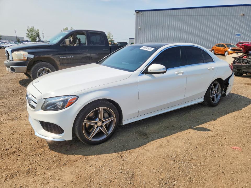 65584336 :رقم المزاد ، 55SWF4KB6FU074238 vin ، 2015 Mercedes-benz C مزاد بيع