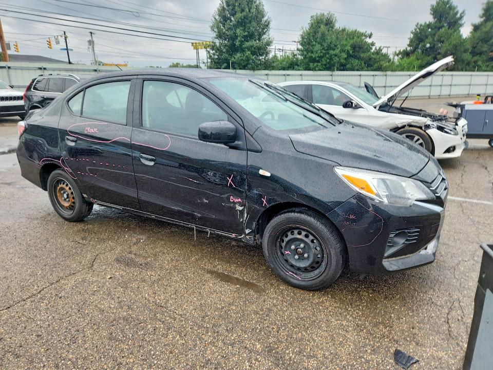 65016406 :رقم المزاد ، ML32FUFJ8MHF01536 vin ، 2021 Mitsubishi Mirage مزاد بيع
