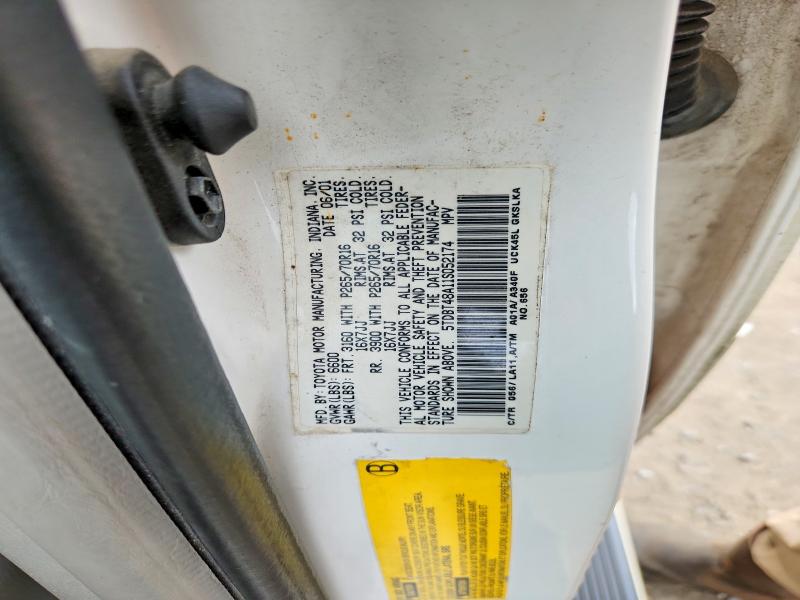 Продаж на аукціоні авто 2001 Toyota Sequoia, vin: 5TDBT48A11S052174, номер лоту: 63832356