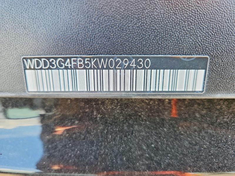 Продаж на аукціоні авто 2019 Mercedes-benz A, vin: WDD3G4FB5KW029430, номер лоту: 55580166