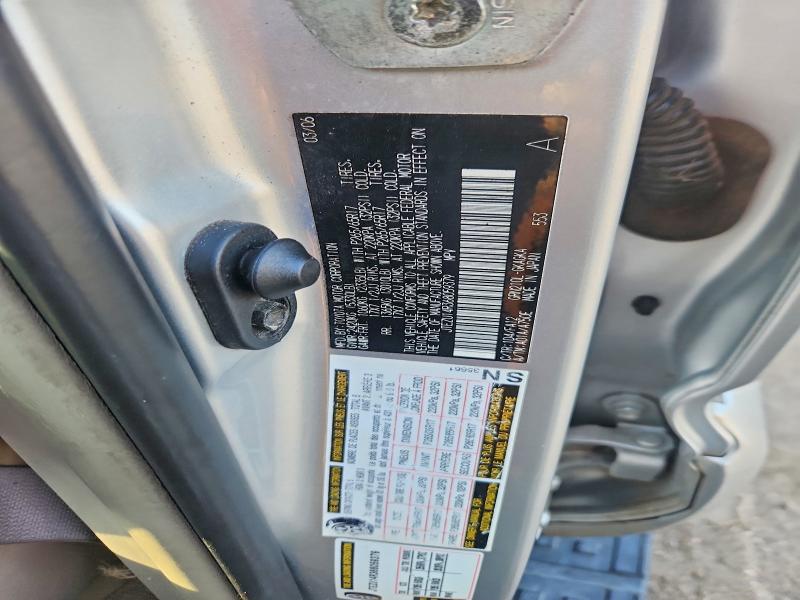 Aukcja sprzedaży 2006 Toyota 4runner, vin: JTEZU14R368059379, numer aukcji: 65526186